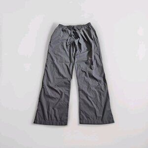 Van Laack Lounge Pants Men XL Gray Unisex Pockets Drawstrings No Stretch Leisure
